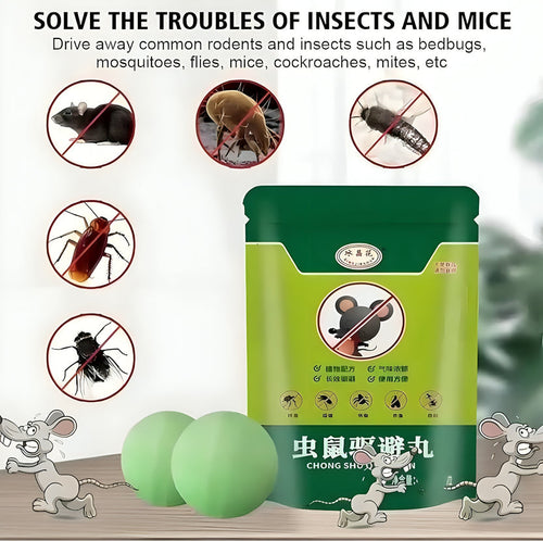 Rat & Insect Repellent Balls (Pack Of 25)