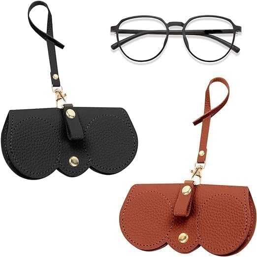 Soft Leather Sunglasses Cover ( Buy 1 Get 1 Free)