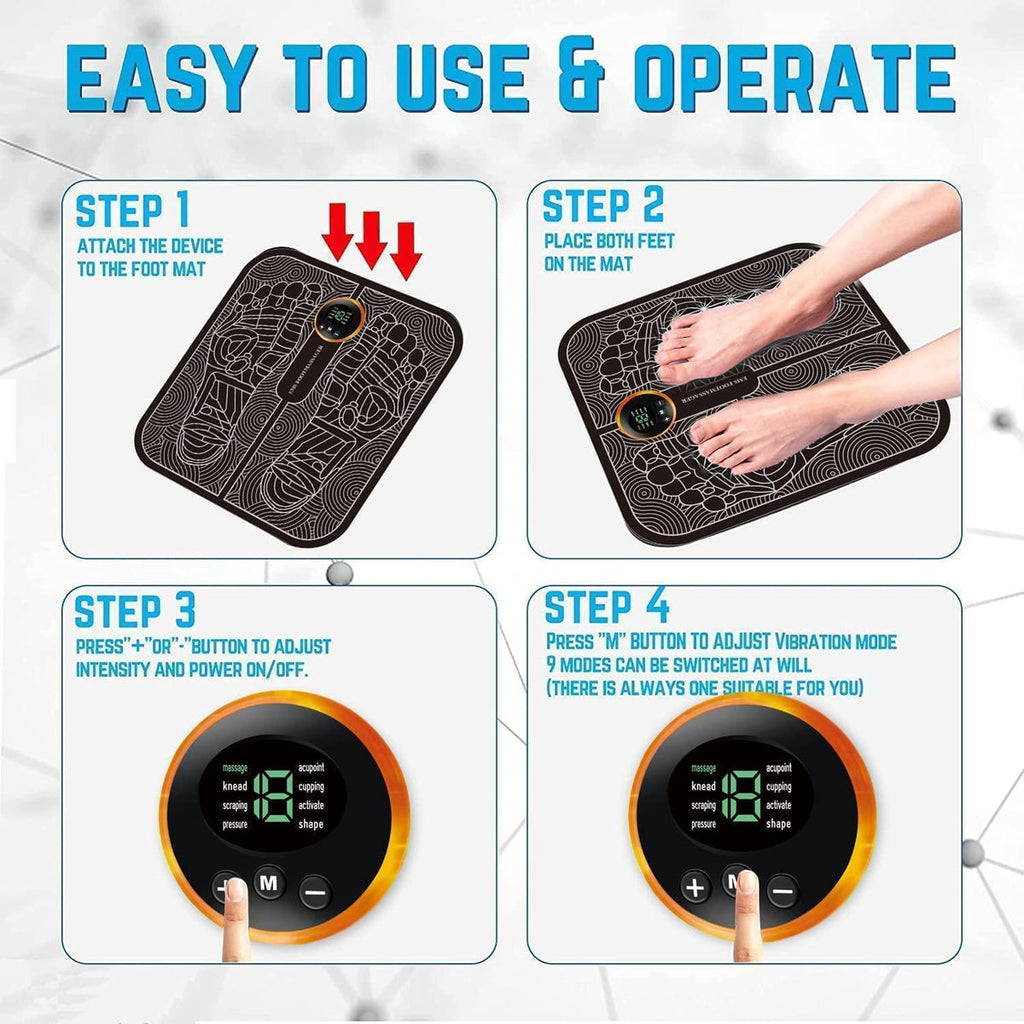 Ems Foot Massager - Foot Pain Reliever