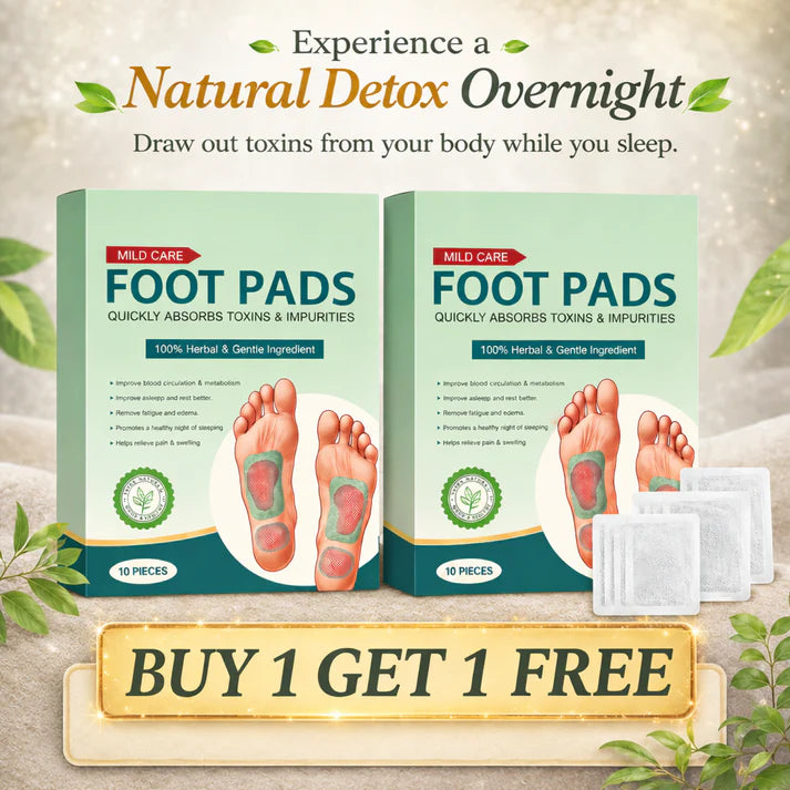 (Pack of 2) Foot Pads 20 Patches - Foot Detox Pads