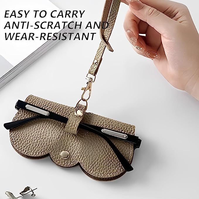 Soft Leather Sunglasses Cover ( Buy 1 Get 1 Free)