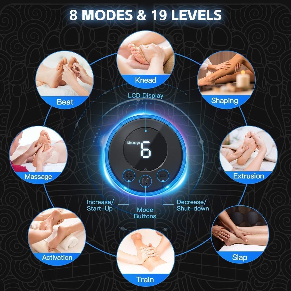 Ems Foot Massager - Foot Pain Reliever