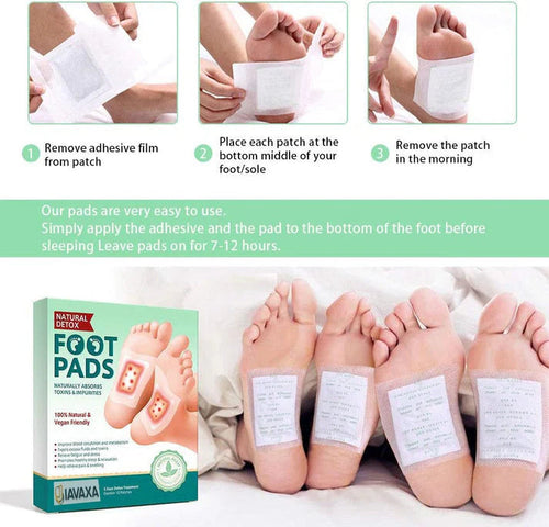 (Pack of 2) Foot Pads 20 Patches - Foot Detox Pads