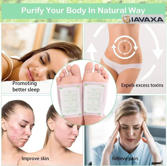 (Pack of 2) Foot Pads 20 Patches - Foot Detox Pads