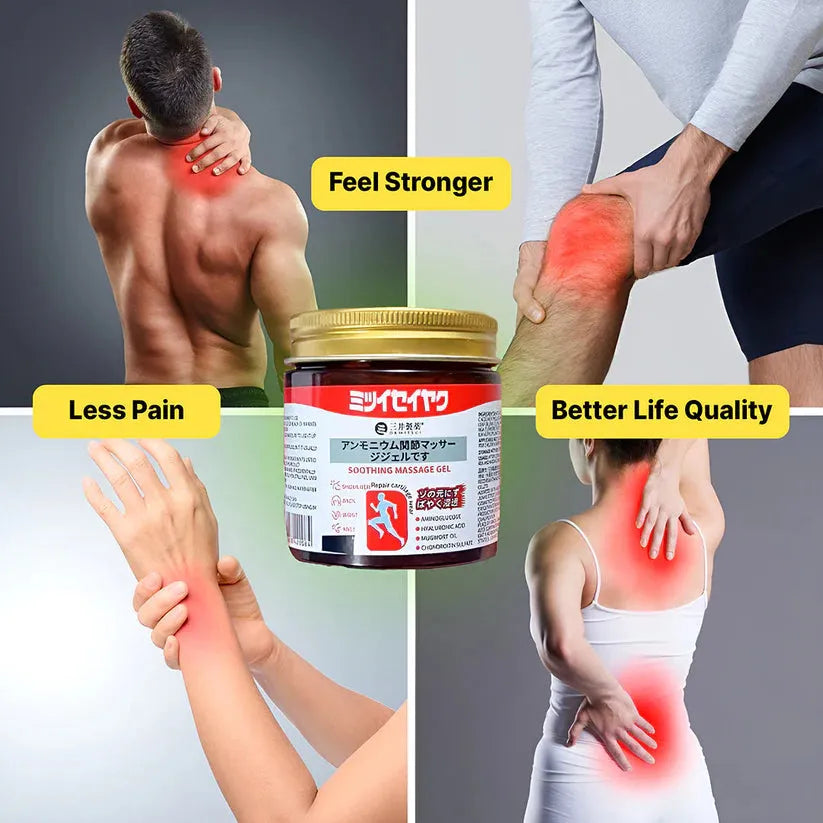 Japanese Massage Gel for Joint & Muscle Pain Relief - Buy 1 Get 1 Free