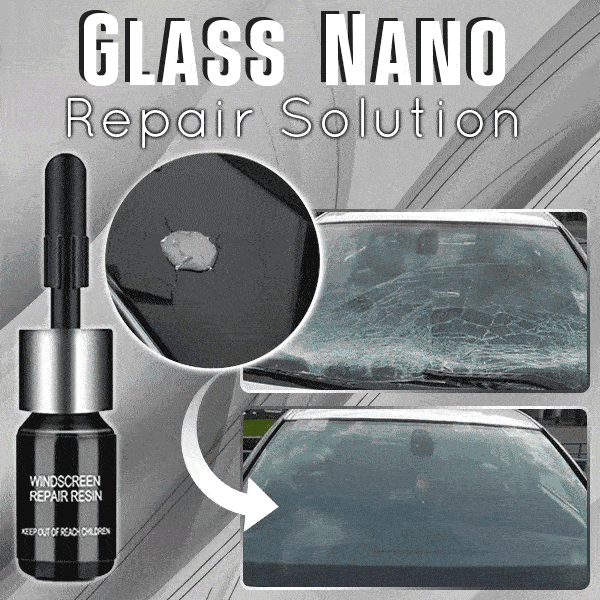 Glass Repair Liquid – Fast & Easy Crack Repair Solution pack of 2