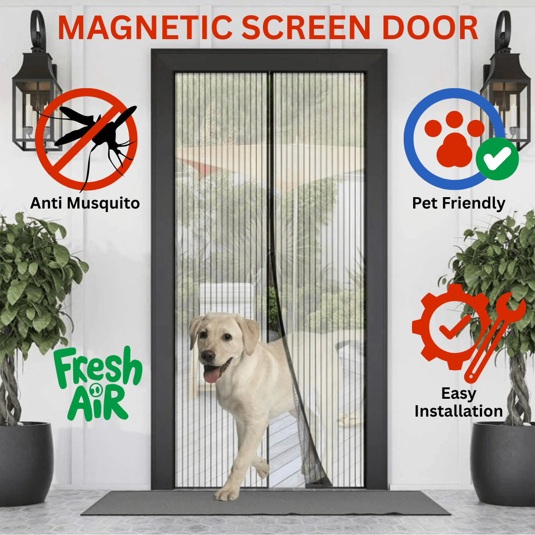 Magic Mosquito & Insect Protection Door Curtain