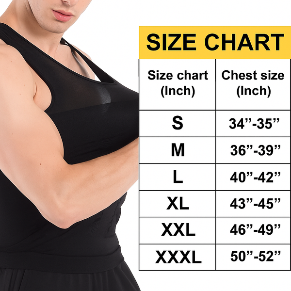 Men's Body Shaper Tank/ Compression Vests @ Just 399/-